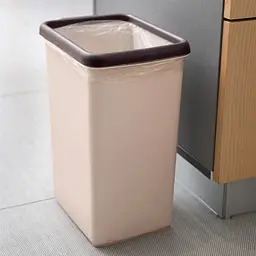 Відро для сміття MBM My Home 12 л бежеве (BIN-02 12L BEIGE) - мініатюра 3