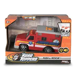 Машинка Road Rippers швидка допомога зі світловими і звуковими ефектами