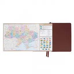 Щоденник діловий Leo Planner 2027 City А5 твердий 368 сторінок коричневий (252753) - мініатюра 17