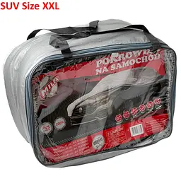 Тент автомобільний для джипа та мінівена Milex REVA XXXL 534x196x154 см кишені під дзеркала