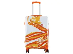 Валіза Semi Line 24 M White/Orange Print (T5655-2) - мініатюра 5