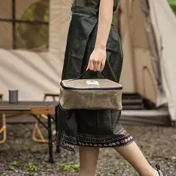 Дорожня сумка Naturehike NH20PJ128 5.4 л коричнева (6927595704899) - мініатюра 4
