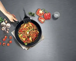 Сковорода Tefal ВОК XL Intense 28см алюміній чорний kuh0014452 - мініатюра 5