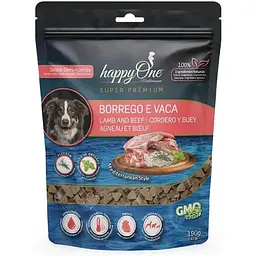 Лакомство для собак happyOne Mediterraneum Dog Lamb and Beef с ягненком и говядиной 190 г