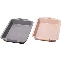 Форма для випікання Marble із силіконовими ручками Kamille 46х30х6 см kuh0006934