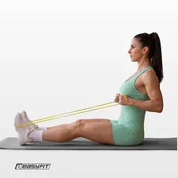 Гумова петля EasyFit 1-6 кг жовта - мініатюра 7