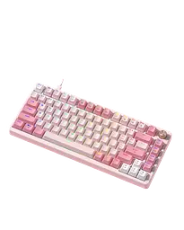 Клавіатура Womier VK75 Cream Switch Pink (VK75-CS-PK) - мініатюра 2