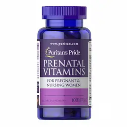 Пренатальні вітаміни Prenatal Vitamins 100 Caplets