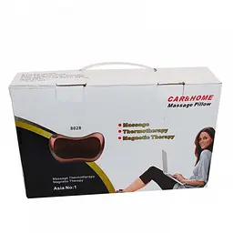 Масажна подушка Massage Pillow CHM-8028, 8 роликів, для дому та авто - мініатюра 7