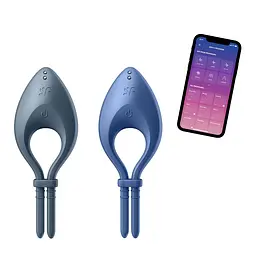 Ласо з вібрацією Satisfyer Bullseye, 4.9х2.5 см (сірий) - мініатюра 2