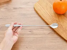 Барна коктейльна ложка з нержавіючої сталі, довжина 26 см, Kitchen Master Сріблястий 87181 - мініатюра 3