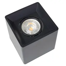 Підсвічування тубус Brille накладне AL-710/1 GU5.3 BK MR16 36-293