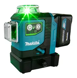 Нівелір лазерний акумуляторний Makita SK700GD (35 м, 3 площини, зелений, CXT, без акумулятора та зарядного пристрою) - мініатюра 3