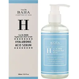 Сироватка на основі гіалуронанау зі зволожувальним ефектом Cos De BAHA Hyaluronic Acid Serum 240 мл