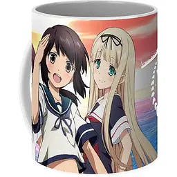 Кухоль GeekLand Флотська колекція Kantai Collection:KanColle Флотські Діви КС 02.01 330 мл білий - мініатюра 2