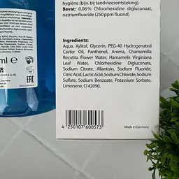 Ополіскувач для ротової порожнини Miradent Mirafluor з CHX 0,06% 500 мл - мініатюра 2
