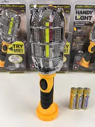 Ліхтар світлодіодний LED на магніті та гачку ліхтарик прожектор 500 люмен 3хААА Handy Light - мініатюра 2