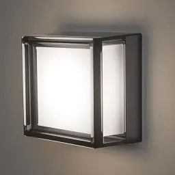 LED світильник IP65 квадратний Videx BHD02 9W 2400-3200-4300K чорний (VL-BHD02-09CBB) - мініатюра 3