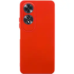 Чохол TPU GETMAN Liquid Silk Full Camera для Oppo A60 4G Червоний / Red