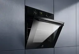 Electrolux Духовий шафа електричний, 65л, A, дисплей, конвекція, телескопічні напрямні, чорний - мініатюра 2