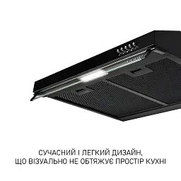 Витяжка плоска Minola HPL 6200 BLF - мініатюра 10