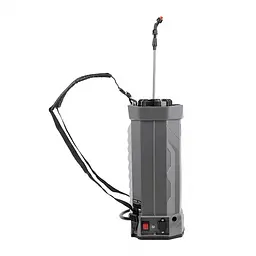 Обприскувач INTERTOOL DT 9016 акумуляторний ранцевий, обєм 16 л, продуктивність 3.1 л хв, акумулятор 12 В 8 Аг - мініатюра 4