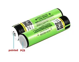 Акумулятор 18650 LiitoKala 3400mah Li-ion (Lii-34BPCB) - мініатюра 3