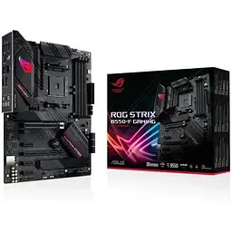 Материнська плата Asus Rog Strix AM4 (B550) B550-F Gaming, B550, 4xDDR4, CrossFire, Int.Video(CPU), 6xSATA3, 2xM.2, 1xPCI-E 16x 4.0, 1xPCI-E 16x 3.0, 3xPCI-E 1x 3.0, ROG SupremeFX, I225-V, 8xUSB3.2/4xUSB2.0, HDMI/DP, ATX - мініатюра 2