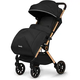 Прогулянкова коляска Lionelo Cloe Black Onyx, чорна (LO-CLOE BLACK ONYX) - мініатюра 3