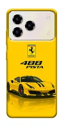 TPU чехол Demsky Yellow beast для ZTE Blade A76