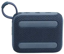 Портативна акустика JBL Go 4 Blue (JBLGO4BLU) (6980794) - мініатюра 5