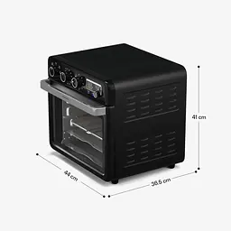 Настольная духовка Фритюрница черная Klarstein Air Glaze 2000Вт 34л (10046474) - мініатюра 6