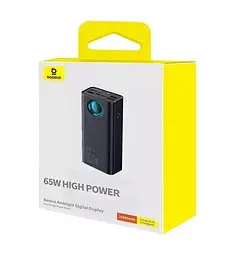 Зовнішній акумулятор Baseus Amblight Digital Display 65W 26800mAh PPLG2-65 - мініатюра 4