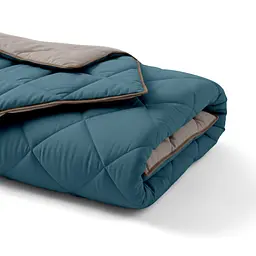 Покривало стьобане двостороннє Cosas Ocean Sand 110х140 см (Blanket_68Sky_84Quartz_kt_15Espresso_110x140) - мініатюра 2