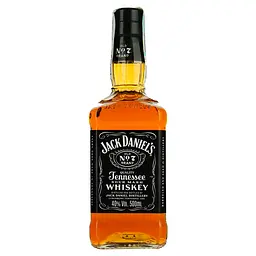 Уцінка. Віскі Jack Daniel's Tennessee Old No.7, 40% 0.5 л  - мініатюра 1