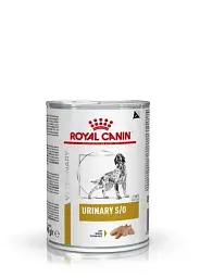 Вологий лікувальний корм Royal Canin Urinary S/O для собак при захворюваннях нижніх сечовивідних шляхів 410 г
