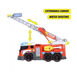 Пожежна машина Dickie Toys Борець з вогнем зі звуковими та світловими ефектами 46 см (3307000) - мініатюра 3