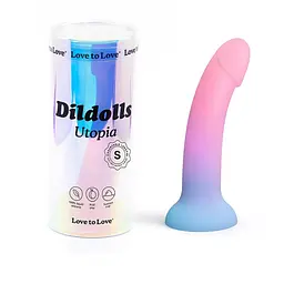 Фалоімітатор Love To Love Dildolls Utopia XL 21 см (мульти)