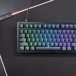 Клавіатура механічна Alloy Rise 75key, Red, USB-A, EN/UA, RGB, чорний HyperX teh0013836 - мініатюра 9
