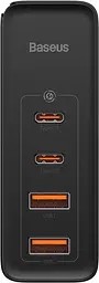 Мережевий зарядний пристрій Baseus GaN2 Pro 2C+2U 100W з Type-C to Type-C 1m black (CCGAN2P-L01) - мініатюра 4