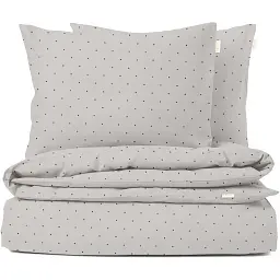 Комплект постельного белья Cosas двуспальный без простыни MINI DOTS 180 x 220 см (DotsGreyBeige_180_2)