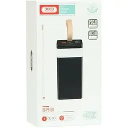 Повербанк XO Powerbank PR130 40000 mAh PD20W + QC 3.0 22.5W Black 6920680876846 - мініатюра 2