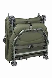 Ліжко розкладне рибальське Mivardi CamoCODE 6 ніжок навантаження 140 кг M-BCHCC6 - мініатюра 3