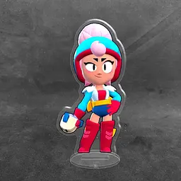 Акрилова колекційна фігурка Brawl Stars Джанет 10 см - мініатюра 2
