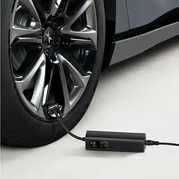 Автомобільний насос Baseus Super Mini Inflator Pump Black (CRCQ000001) - мініатюра 8
