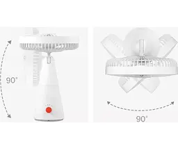 Вентилятор портативний Xiaomi MiJia Desktop Mobile Fan ZMYDFS01DM - мініатюра 5