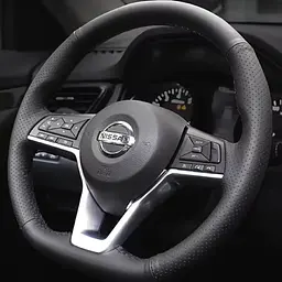 Чохол Обплетення Керма для Nissan Qashqai / X-Trail / Leaf 2019-2025 Шкіра (Модельна Викрійка)
