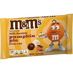 Драже M&M's Halloween Milk Chocolate Pumpkin Pie Candy 210 г - мініатюра 8