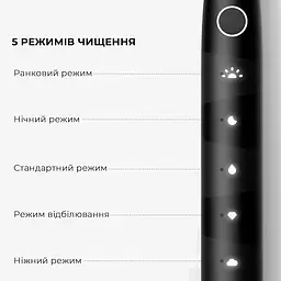 Розумна зубна електрощітка Oclean Flow S Electric Toothbrush Green (6970810557336) - мініатюра 9