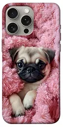TPU чохол Demsky Мопс у ніжностях для Apple iPhone 15 Pro Max (6.7")